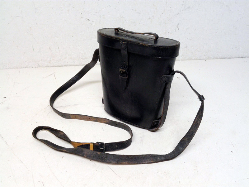 funda prismatico militar piel negro 23x20x9 5u